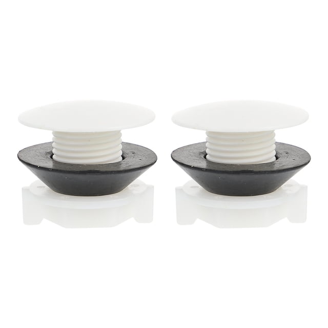 Miangastore 2Pcs Toilet Tank Plug Plastic 1/2inch Water Tower Plug Bathroom Accessories