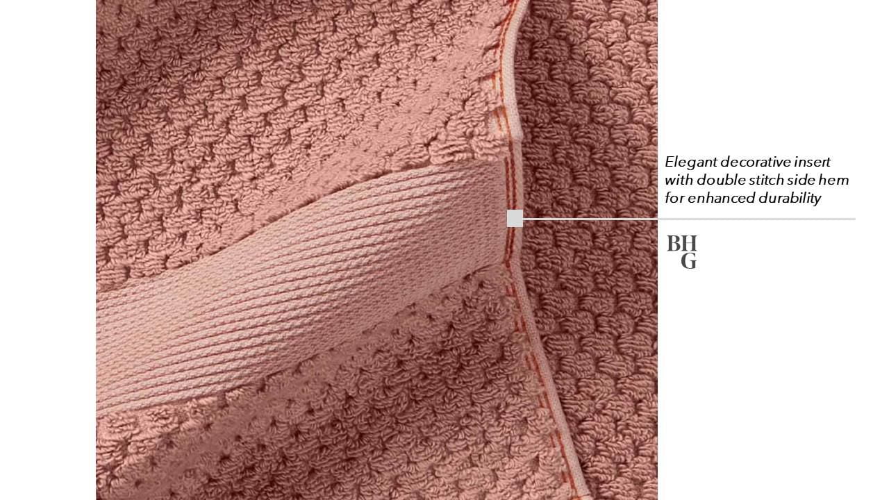 Better Homes & Gardens Signature doux Popcorn Texture Collection serviettes à main