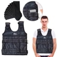 thumbnail image 1 of Adjustable Weighted Vest For Strength Training Empty Vest With Shoulder Pads And Customizable Weight For Fitness Workouts Fitness, 1 of 5