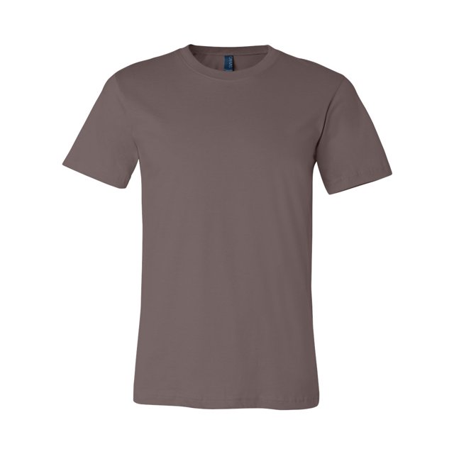 Bella Canvas Men`s 3001c, 3XL, Pebble Brown