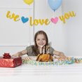thumbnail image 3 of fastboy 1pcs Set 16.4ft Gold Paper Card Congratulations Banner For Christening & Baptism Custom Banner Banners Customize Letter Banner TYPE4 NO4, 3 of 6