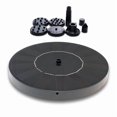 thumbnail image 3 of Solar Powered Fountain - 16 cm Black Water Fountain Compatible with Summer PlayBlack, 3 of 5