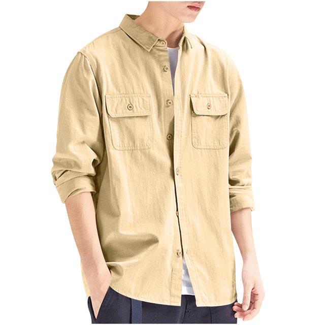 Pisexur Windbreaker Jacket Mode Men's Couleur Unie Manches Longues Sans Capuche Décontracté Extérieur Jackets Randonnée Jackets Fall Jackets for Men