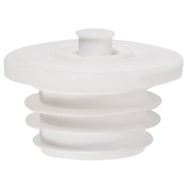 Unique Bargains Bague d'Étanchéité de Tuyau de Drainage avec Bouchon, Bague d'Étanchéité de Bouchon de Drain de Plancher Anti-Odeur pour Tuyau d'Égout pour Tuyaux de Drainage en PVC de 45-50 mm, Blanc