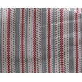 thumbnail image 4 of oneOone Georgette Viscose Tissu Stripediamant & Triangle Géométrique Tissu Imprimé 1 Yard 42 Inch Wide, 4 of 4