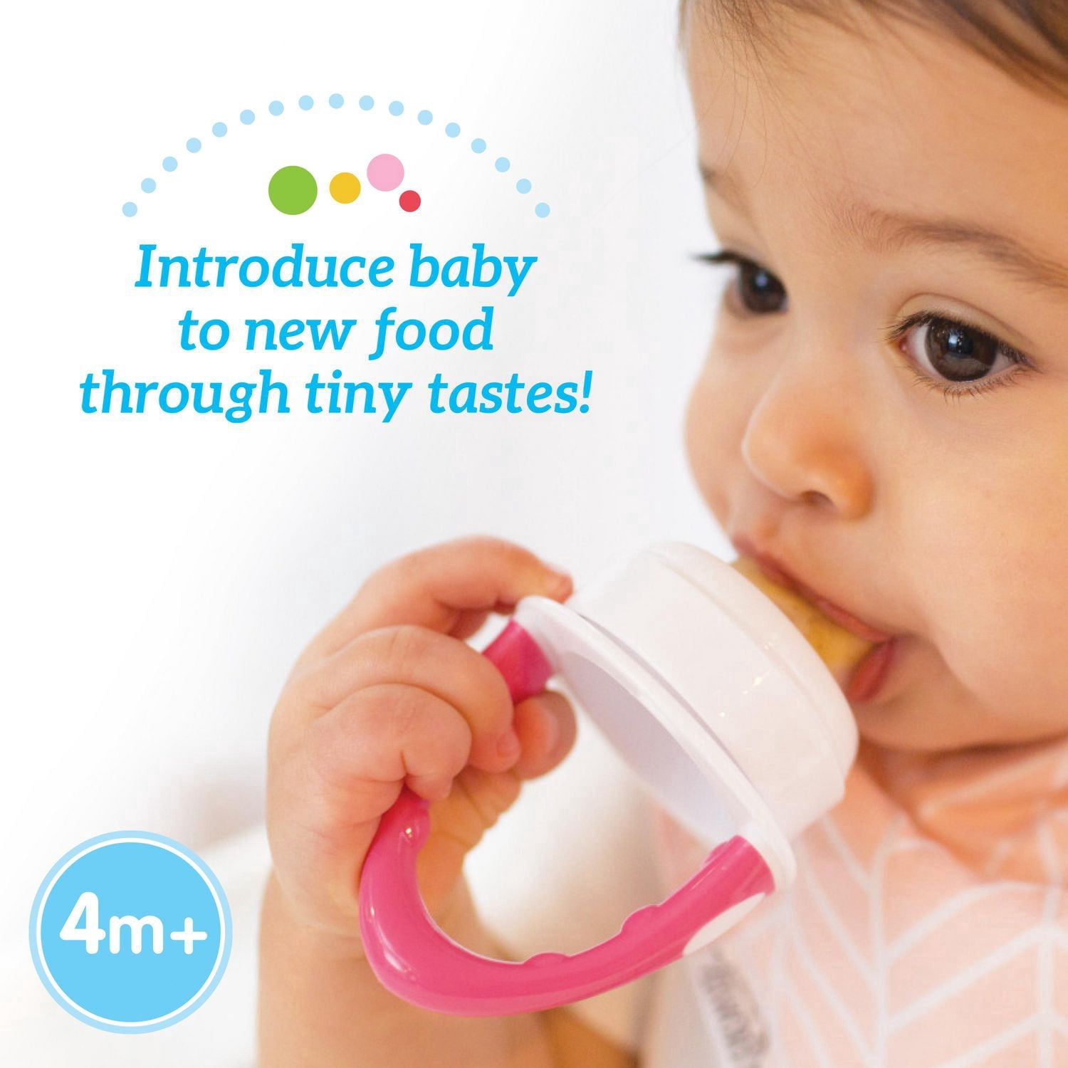 Dr. Brown's Fresh Firsts Silicone Feeder, 4 months+ 2 pack