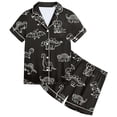 thumbnail image 3 of WEAIXIMIUNG Kid DIY Hand Painted Homewear Set Colouring Pajama Sets For And Girl Can Play With And Wea 110, 3 of 5
