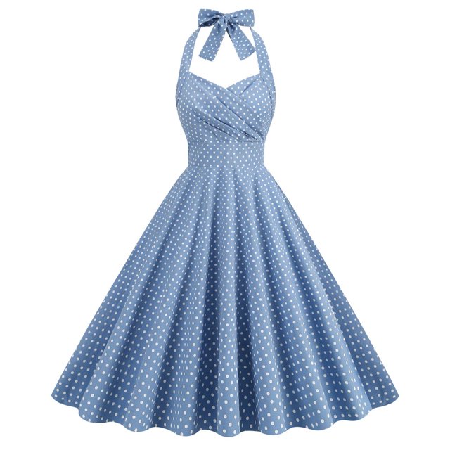 Robe Formelle pour Femmes 2023 Grande Taille Mode Col en V Sans Manches Vintage Imprimée Fête Cocktail Extensible Coupe Évasée Robes Aguichant Costumes d'Halloween pour Femmes en Liquidation