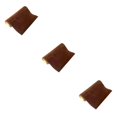 thumbnail image 4 of Decodeary Elegant Flannel Fabric Peel Sticker Paper Liner for Costumes Delicate and Charming Brown 15.75 Inchx58.27 Inch 3Set, 4 of 6