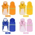 thumbnail image 3 of Dog Raincoat with Hood Pocket Reflective Adjustable Waterproof Slicker Rain Jacket for Small Medium Large Dog, 3 of 8