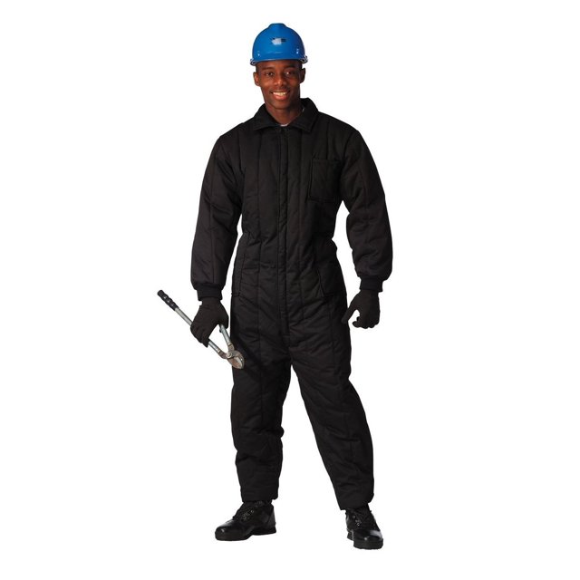 Rothco Insulated Coveralls - Black, 2X-Large