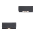 thumbnail image 3 of Redempat Elegant And Wide Application Shoulder Bag Chain Shoulder Bag Polyester Clutches Handbag Evening Bag Protects Items black 2Set, 3 of 6
