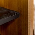 thumbnail image 3 of Banc d'Entrée en Bois Massif Bicolore Alpine 42" - Ambre, 3 of 5