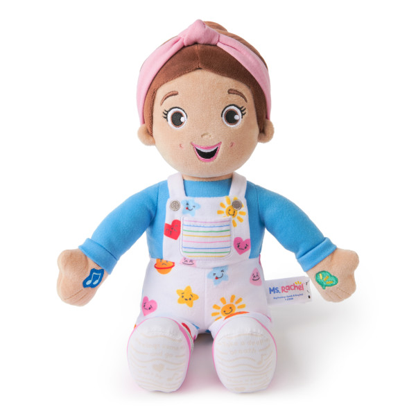 Ms. Rachel, Big Feelings Speak & Sing Doll, jouet interactif de 40,6 cm avec 4 chansons et 15 répliques, jouets pour filles et garçons de 6 mois à plus de 3 ans