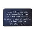 thumbnail image 1 of Engraved Wallet Card, Sentimental Metal Keepsake Card Insert for Wallets, Laser Engraved Greeting Card Alternative for Anniversary, Valentine‘s Day, Wedding, and Everyday Carry Gift, 1 of 1
