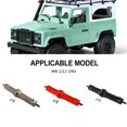 thumbnail image 3 of maskred CNC Rear Axle For 1/12 MN D90 OFF-Road RC Car Accessories Replacement Parts Red, 3 of 6