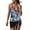 Multicolour, variant on Meichang Tankini Swimdresses for Women 2024 Two Piece Modest Swimsuit Beach Tropical Print Bathing Suit High Waisted Swim Top with Skirt Swimwear