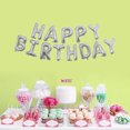 thumbnail image 2 of Rose Gold Happy Birthday Balloon Beautiful 16Cun Inch Letters Happybirthday Happy Birthday English Alphabet Set Happy Birthday Balloons Letters Happy Birthday Foil Balloon, 2 of 2