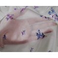 thumbnail image 4 of oneOone Silk Tabby Fabric Leaves & Flower Floral Printed Craft Fabric BTY 42 Inch Wide, 4 of 4