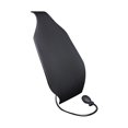 thumbnail image 2 of jinwen Car Lumbar Support Cushion Anti Slip Adjustable Comfortable Easy Installation PU Black, 2 of 9