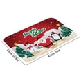 thumbnail image 3 of Entrance Velvet Floor Mat, Entrance Foot Mat, Bathroom Kitchen Against Mat, Memory Cotton Carpet 43X61CM, 3 of 5
