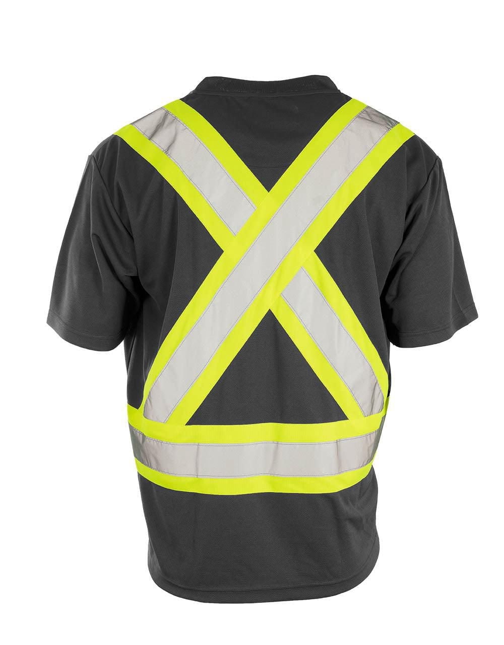 T-shirt de sécurité à manches courtes Forcefield Hi Vis col en V