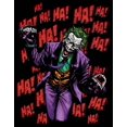 thumbnail image 2 of DC Comics Batman Joker Character with HA! HA! HA! All Over T-Shirt-XLarge, 2 of 2