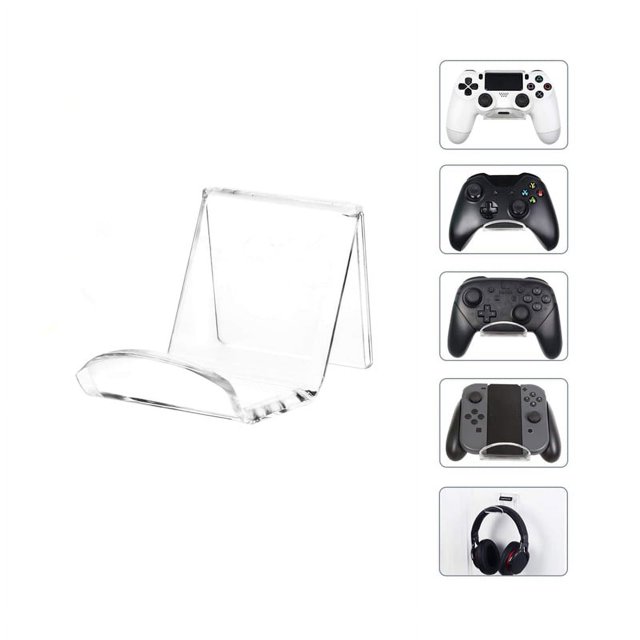 Toma Acrylic Controller Bracket Wall Mount Bracket Self-Adhesive Hook Headset Hanger