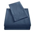 thumbnail image 3 of Topcobe Solid Color Bed Sheet Set for Adults Teens, King Size Gray Blue, 3 of 3
