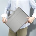 thumbnail image 4 of RKSTN Sacs de Déménagement Sac Mince pour Ordinateur Portable Mallette de Réunion d'Affaires Étudiant Mode Sac de Rangement pour Tablette à Plusieurs Couches, 4 of 5