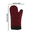 thumbnail image 3 of Baking Gloves Kitchen Insulation Gloves Withstand 260 Degrees High Temperature Soft Can Be Used For Long And Easy To Clean, 3 of 6