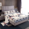 thumbnail image 1 of Erosebridal Tribal Aztec Bed Sheets Set Twin Size, Triangle Geometric Bed Sheets Twin, Bohomian Style Decor 3pcs, 1 of 7