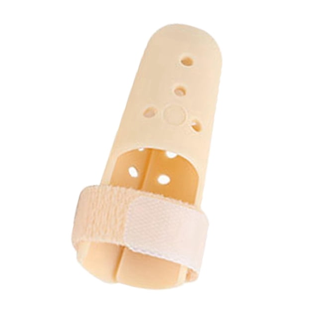 Plastic Finger Splint Brace Adjustable Finger Protector for Broken Fingers Joint 42 to 48mm Finger