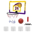 thumbnail image 1 of Basketball Hoopfor Kids,Wall Mounted Basketball Hoop Wall Mounted Basketball Hoop Kit Sports Room Basketball Hoop Cutting-Edge Features, 1 of 8