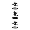 thumbnail image 4 of Shengyu Compact Boiler Witch Craft Decorations - Sturdy Poplar Wood For Festive Ambiance Making Preferred Broom Witch 3Set, 4 of 6