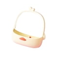 thumbnail image 1 of kurtrusly Tabletop Cartoon Duck Makeup Mirror Household Storage Basket Clear Cosmetic Mirrors Reflector Tool Cosmetics Accessory Yellow, 1 of 9