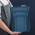 thumbnail image 4 of Big Sale! Rectangular Tray Set, Large, Medium, Small Household Plates for Tea Cups, Dinner Plates, Snack Plates, Multi-Use Serving Platters for Kitchen and Home, 4 of 6