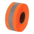 thumbnail image 1 of Unique Bargains Bande de Ruban Réfléchissant, Ruban Réfléchissant 2 Pieds x 50 Pieds pour Vêtements, Orange-Rouge, 1 of 5