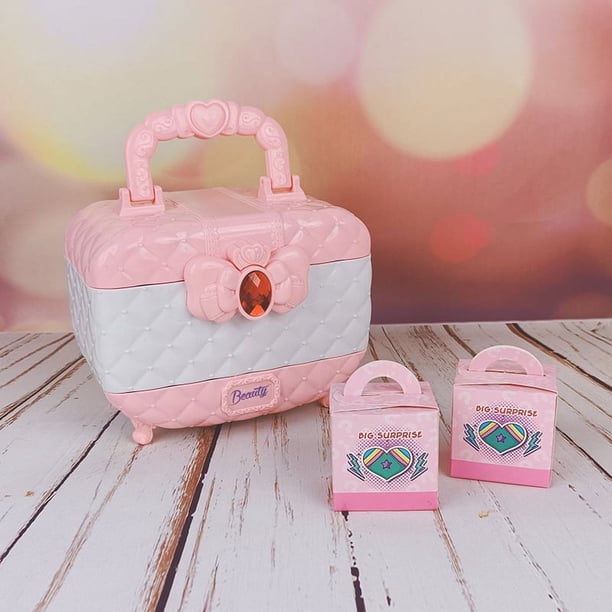 Maquillage Enfant Jouet Filles, Lavable Palette Maquillage pour Enfant, Maquillage Filles Makeup Set, Cadeau de Noël Anniversaire - Jeux - Jouets