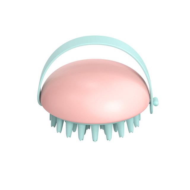 Agiferg New Style Massage Shampoo Brush Silicone Multifunctional Bath Cleaning Brush