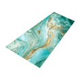 thumbnail image 1 of Marble Floor Mat Door Mat Long Rug Carpet Entrance Kitchen Floor Mat Doormat Green, 1 of 9