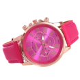 thumbnail image 2 of Fashion Womens Leather Strap Stainless Steel Quartz Watch Pointer Watch, 2 of 9