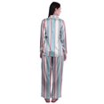thumbnail image 3 of Moomaya Ensembles de Détente pour Femmes à Manches Longues, Pyjama à Col Cranté Boutonné, 3 of 6