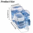 thumbnail image 3 of Water Containers Water Jug With Faucet No Leakage With Lid And Handle Water Storage Water Tank For Emergency Hiking, 3 of 9