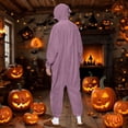 thumbnail image 4 of Hauts à Manches Longues pour Femmes, Combinaison à Capuche Unie pour la Maison, Mode Décontractée S-Xxxxxl, 4 of 9