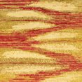 thumbnail image 1 of Ahgly Company Indoor Square Abstract Orange Red Abstract Area Rugs, 8' Square, 1 of 6