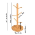 thumbnail image 3 of Fesfesfes Kitchen Organizer Accessories Decor Kitchen Organizer Storage Stand Cup Holders Mug Tree Stand Coffee Cup Stand, 3 of 5