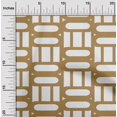 thumbnail image 2 of oneOone Polyester Spandex Brown Fabric Geometric Sewing Material Print Fabric By The Yard 56 Inch Wide, 2 of 4