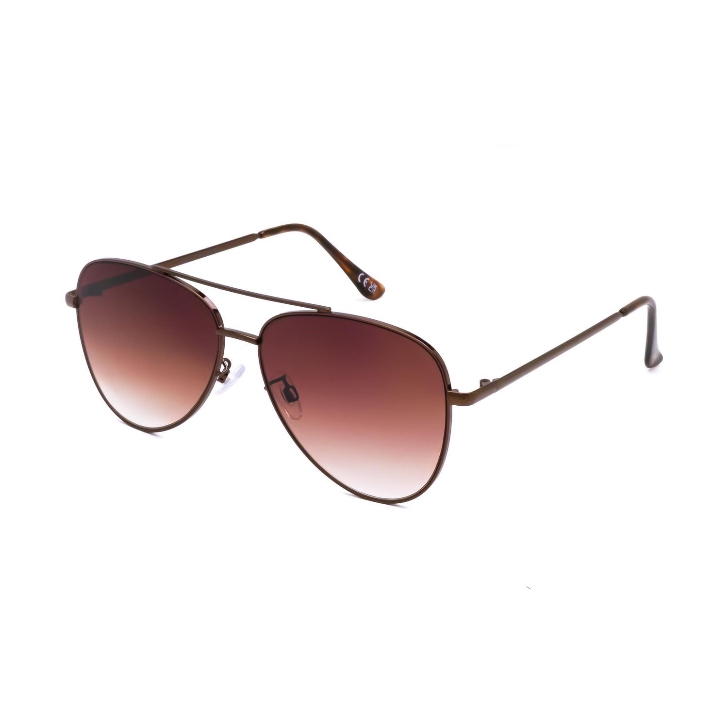 Lunettes de soleil aviateur marron pour femmes Madden NYC