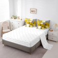 thumbnail image 3 of YST 7-Piece Oil Painting Comforter Set Ombre Gradient Graffiti Abstract Design, Queen – Artistic and Trendy, 3 of 4